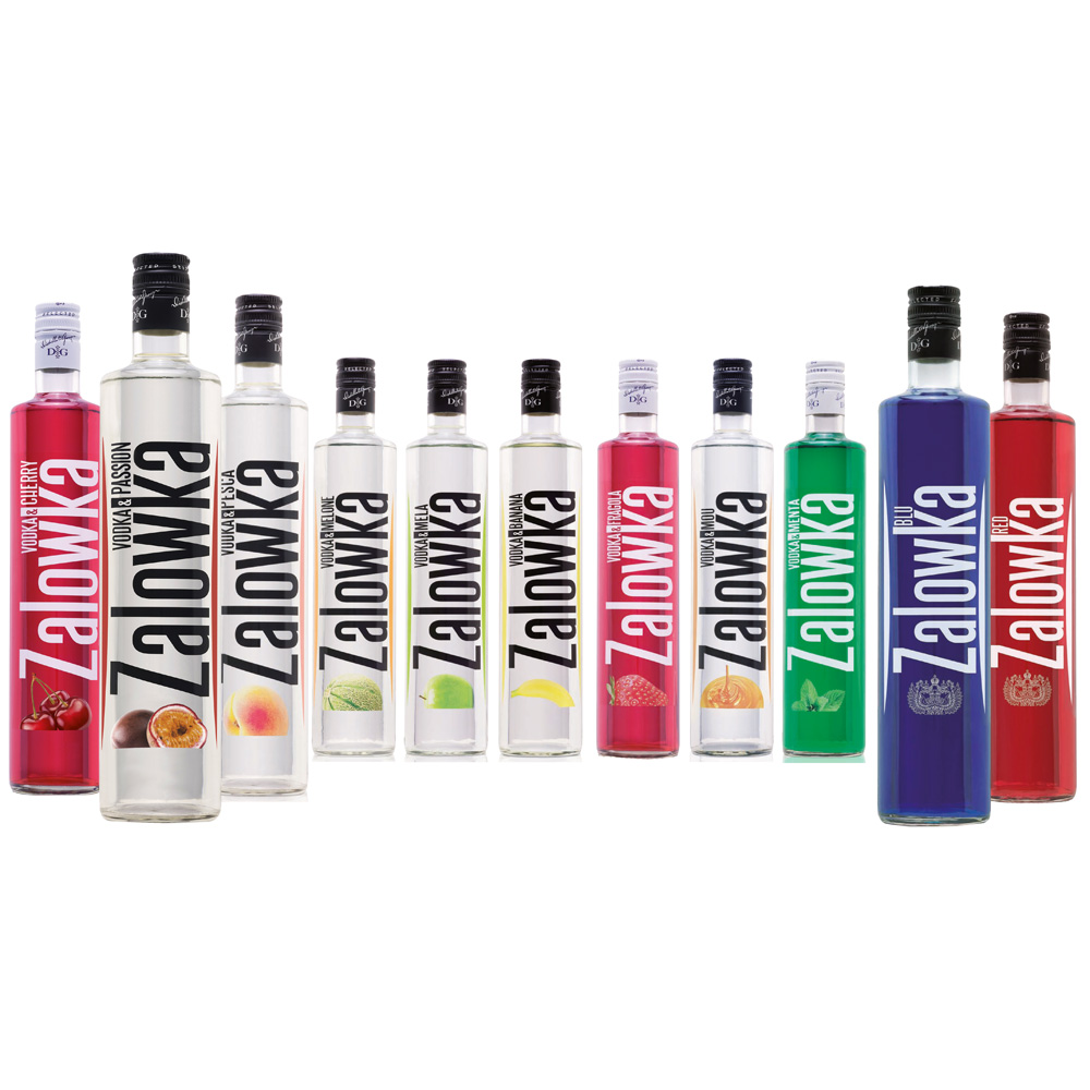 ZALOWKA Vodka & Melone, 21% Vol. 0,7 ltr. Wodka mit Melone Geschmack