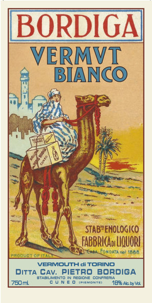 Bordiga Vermouth di Torino Bianco / 18% Vol. 0,75l / weißer Wermut