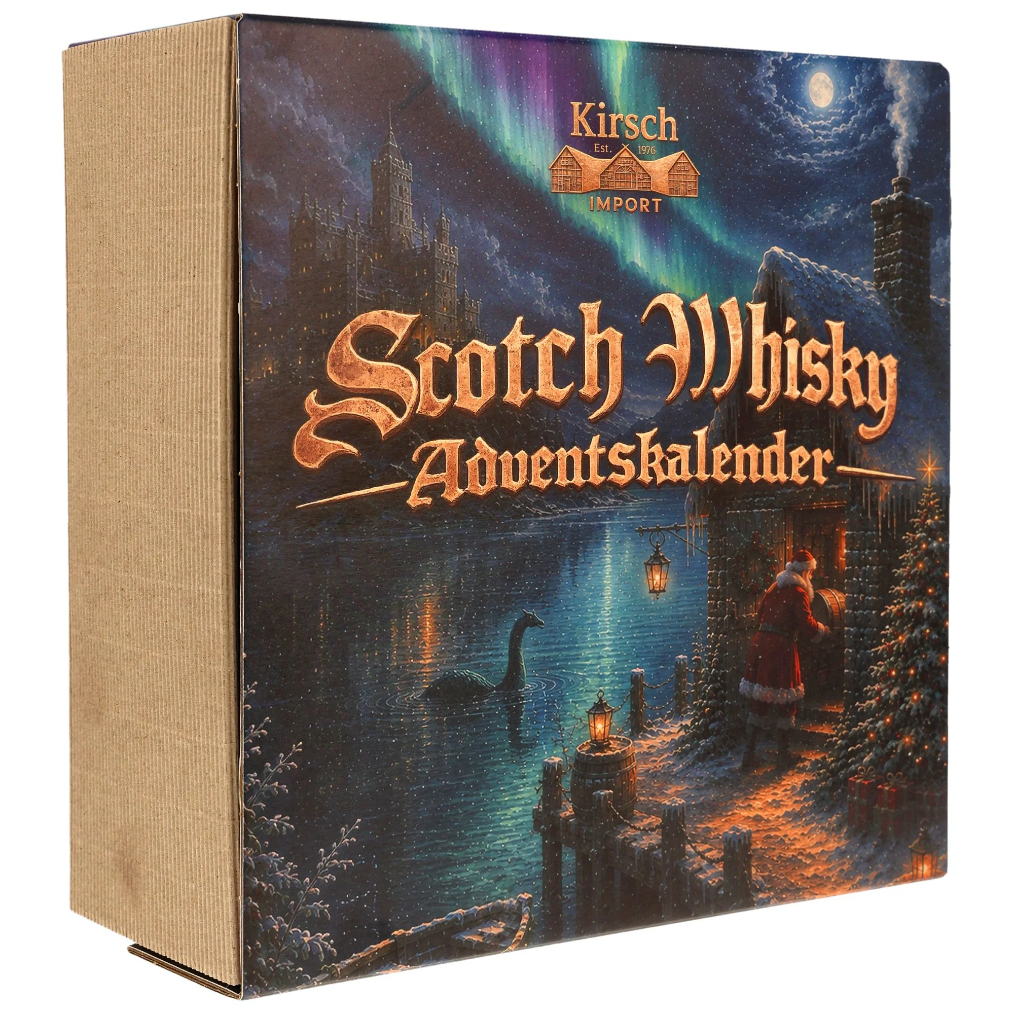 Scotch Whisky Adventskalender 2026 / 49,1% 24 x 20 ml. / Tasting Glas + Infoheft 