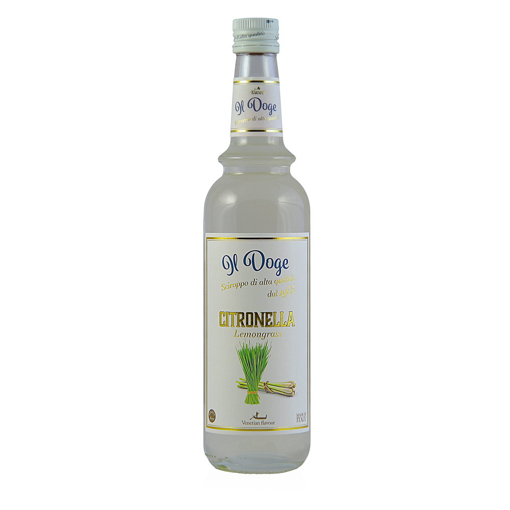 Il Doge Sirup Zitronengras - Lemongrass / 0,7 ltr. Alkoholfrei / Glutenfrei / Halal