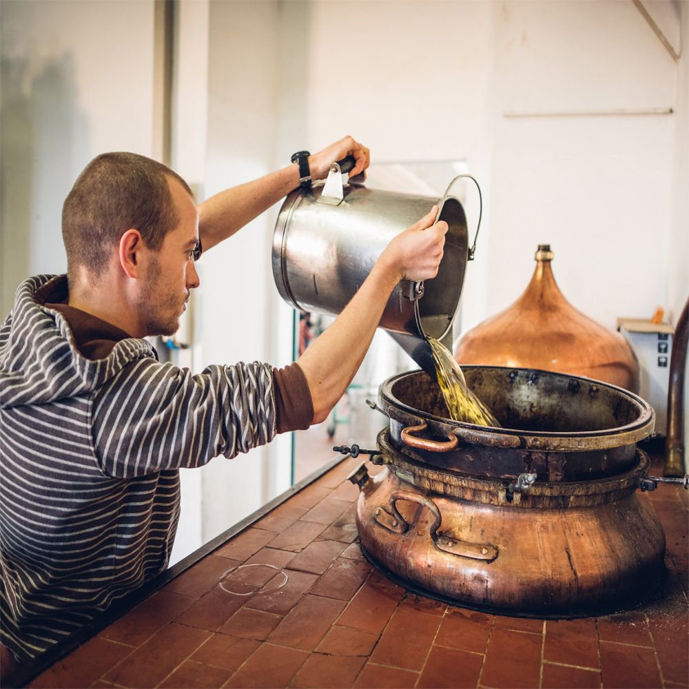 Bordiga Gin Premium Rosa / 42% Vol. 0,7 ltr. / Small Batch Distilled