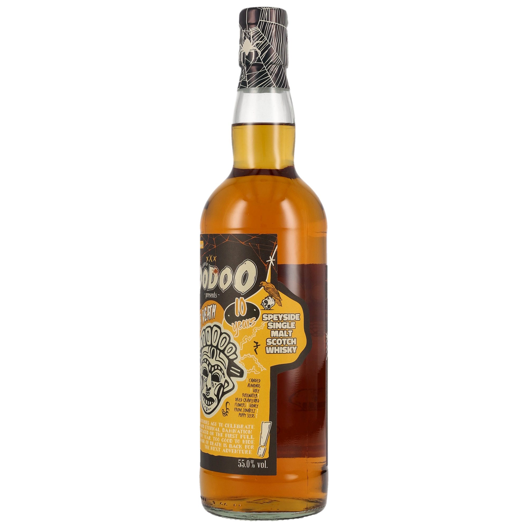 Whisky of Voodoo: Mask of Death II / 10Jahre Brave New Spirits (Dailuaine) / 55% 0,7l Speyside Single Malt