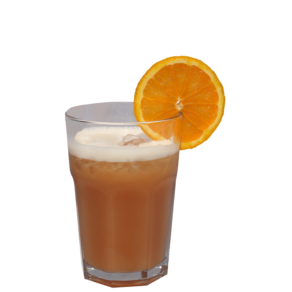"1 Touch Down/1 Vodka Tropic/6Gläser/1 Shaker Gelb oder Schwarz" im easy drinks Fertigcocktail Set No.12